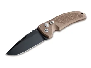 Nóż Hogue 34333 EX-A03 3.5" DPB Matte Brown – 154CM – 206 mm – SHARPI