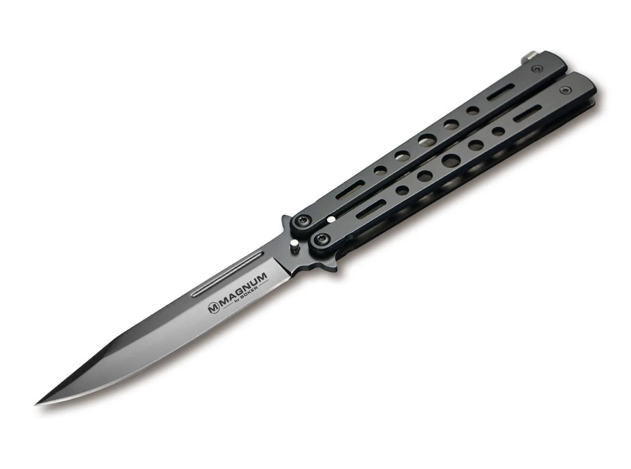 Nóż Magnum Balisong All Black 1 Nóż Magnum Balisong All Black – 440A – 229 mm – SHARPI