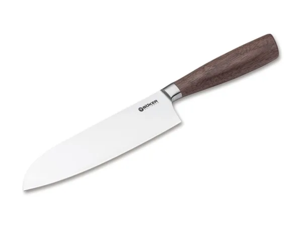 Nóż Santoku Böker Solingen Core Walnut Co Trewir, Wiesbaden, Munster i Lueneburg wspólnego? Oprócz centrów historycznych, pomników narodowych i długą tradycję jako główny miast handlowych przede wszystkim: są domem dla doskonałej przewodnikiem dystrybutorów wyrobów stalowych, który wyrobił dzięki szerokiej gamie produktów i wysoki poziom profesjonalnych i konsultingowych usług od wielu lat. posiadają wieloletnie doświadczenie, doskonałe know-how i codziennie wykazano w codziennym sensie biznesowym dla żądań i potrzeb gotowania i kuchni entuzjastycznych klientów, zrobiliśmy naszą korzyść, a wraz z naszym prawie 150 lat doświadczenia jako Solingen manufaktury w rozwoju produktów z Boker Rdzenia płynąć serii. Efektem jest produkt, który jest orzecznikiem „Zalecane przez największych detalistów” zasługuje ze względu na linii dynamicznych, z doskonałą obsługą i wspaniałe możliwości cięcia powyżej. Masywna puste ostrze z doskonale nadaje się do wysokiej jakości nóż stopu chrom-molibden, wanad (X50CrMoV15) jest zoptymalizowane przez złożony kucie Solingen pracy ręcznej, oprócz struktury i następnie ochłodzone do 58 HRC. Przez dłuższą żywotność brzeszczotu i jeszcze drobniejszą cut obrazu zwykle w naszym tradycyjnym wydruku strony jest również polerowane. Kute wzmocnić zawsze zapewnia pewny chwyt i chroni przed ewentualnymi obrażeniami poślizgu. W specjalnej funkcji konstrukcyjnej tyłu ostrza we wszystkich noży w tej serii delikatnie zaokrąglone. Więc nóż jest w każdej pozycji chwytu miły w dotyku i zapobiega nawet silniejszego nacisku na plecy noża na cięcia biegunach nieprzyjemne uczucie ucisku w dłoni. Pięknie drobnoziarnistych i doskonałych proporcjach uchwyty Orzech zakończyć harmonijny ogólny obraz. Nóż, który cieszy się w Europie zyskuje na popularności, jest Santoku. Jest oryginalnie japońskie kształt ostrza noża wszystkich celów. Tłumaczone którego nazwa oznacza „trzy cnoty”, to równie dobrze nadaje się do mięs, ryb i warzyw. Szerokie ostrze Santoku jest szczególnie łatwe w obsłudze. „Szczególnie podoba mi bezwzględnej orientacji funkcji serii noży Boker Core konstrukcja jest bardzo miłe. - Nie przeciążony. - i zgodne z czystego uszczelnienia pomiędzy kute zagłówek i uchwyt wykonany z drewna orzechowego i higieny nasze pomysły” (Jörg Lamskemper, majster z Cutlers Gildia Munster) „lasy domowe takie jak drewno orzecha używanych w tej serii cieszą się dużą popularnością i coraz częściej w wielu akcesoriów kuchennych znowu modne. Popieramy wykorzystanie lokalnych materiałów i produktów, które nadal są wykonane w tradycyjny Solingen rzemiosła. „(Oliver Gayer, Górna Mistrz Cutlers Gildia północna Bawaria)