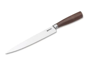 Nóż do szynki Böker Solingen Core Walnut – X50CrMoV15 – 330 mm – SHARPI