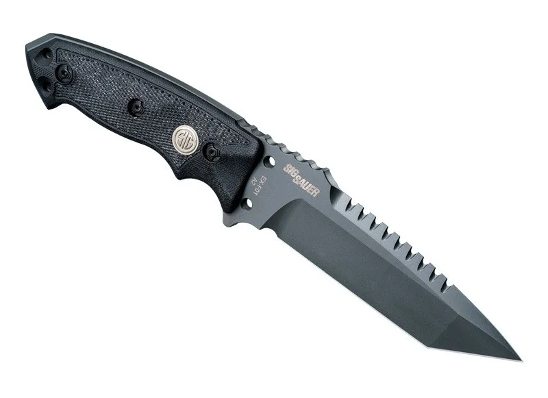 Nóż Hogue SIG 37122 EX-F01 5.5 Tanto G10 Black 2 Nóż Hogue SIG 37122 EX-F01 5.5 Tanto G10 Black – A2 – 267 mm – SHARPI – zdjęcie 2