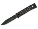 Nóż motylek K25 36214 Balisong Black – nierdzewna – 250 mm – SHARPI