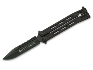 Nóż motylek K25 36214 Balisong Black – nierdzewna – 250 mm – SHARPI