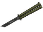 Nóż motylek K25 36249 Balisong Green Nóż motylek K25 36249 Balisong Green – nierdzewna – 225 mm – SHARPI