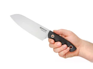 Nóż Santoku Böker Solingen Saga G10 Satin – 440C – 287 mm – SHARPI