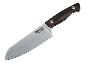 Nóż Santoku Böker Solingen Saga Grenadill – 440C – 287 mm – SHARPI