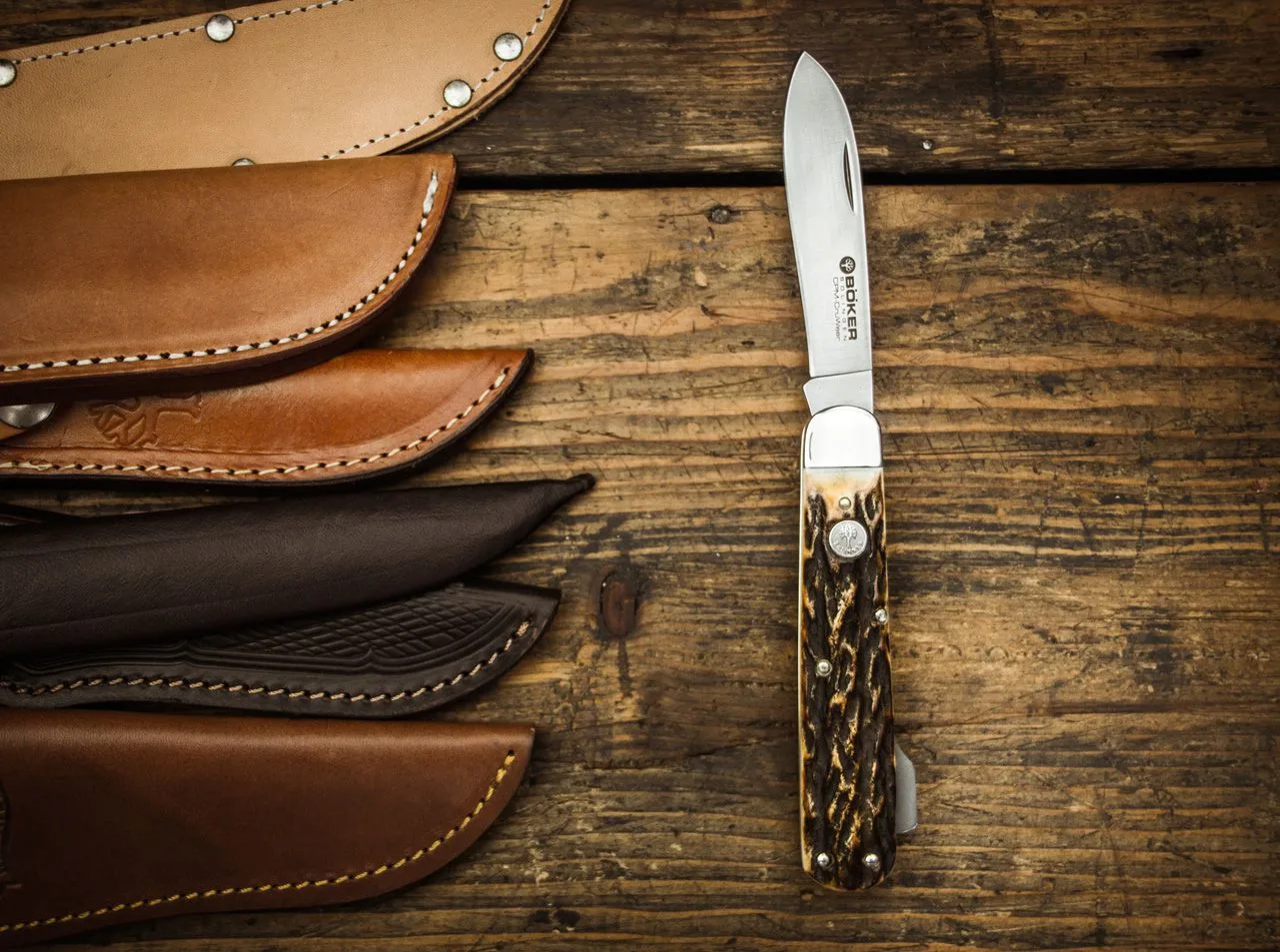 Nóż Böker Hunters Knife Mono CPM 62-63 HRC 3 Nóż Böker Hunters Knife Mono CPM 62-63 HRC – CPM-CruWear – 195 mm – SHARPI – zdjęcie 3