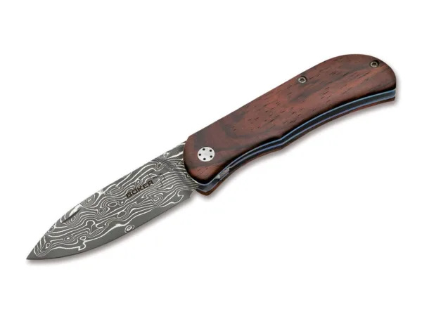 Nóż Böker Plus Exskelibur 2 Cocobolo Damascus