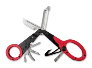 Nożyczki ratownicze SOG ParaShears Red – 3Cr13 – 127 mm – SHARPI