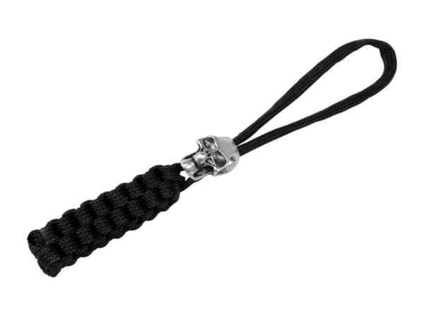 Böker Plus Black Skull Lanyard Wysokiej jakości czarna smycz Boker Plus ze szczegółowym koralikiem w kształcie czaszki.