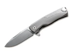 Nóż LionSteel ROK Titan Grey – M390 – 198 mm – SHARPI