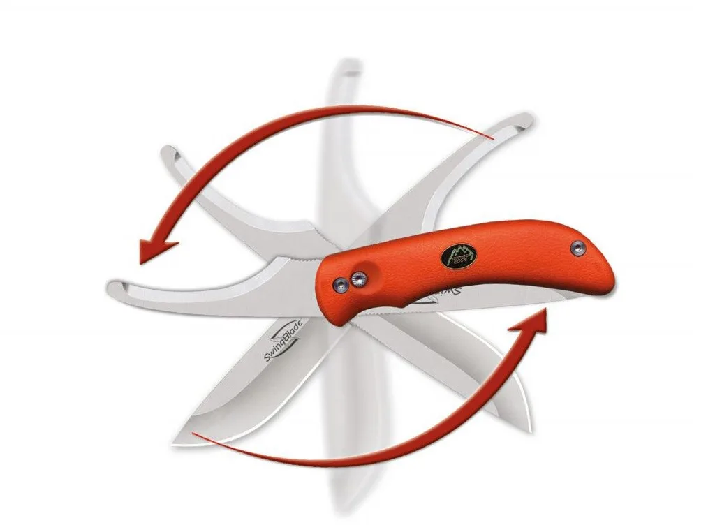 Zestaw Outdoor Edge SwingBlade Orange 2 Zestaw Outdoor Edge SwingBlade Orange – AUS-8 – 211 mm – SHARPI – zdjęcie 2