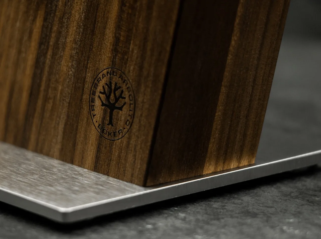 Blok magnetyczny do noży Böker Style Walnuss 4 Blok magnetyczny do noży Böker Style Walnuss – Boker – SHARPI – zdjęcie 4