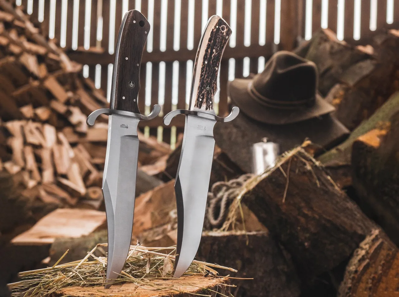 Nóż Böker Bowie N690 Hirschhorn 2 Nóż Böker Bowie N690 Hirschhorn – N690 – 325 mm – SHARPI – zdjęcie 2