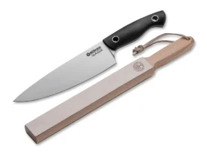 Nóż Böker Saga G10 Satin Geschenkset – 440C – 324 mm – SHARPI