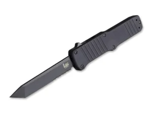 Nóż Heckler & Koch Hadron OTF Tanto Black – 154CM – 216 mm – SHARPI