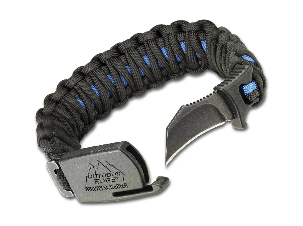 Bransoleta Outdoor Edge ParaClaw Blue Line M 1 Bransoleta Outdoor Edge ParaClaw Blue Line M – 8Cr13MoV – SHARPI