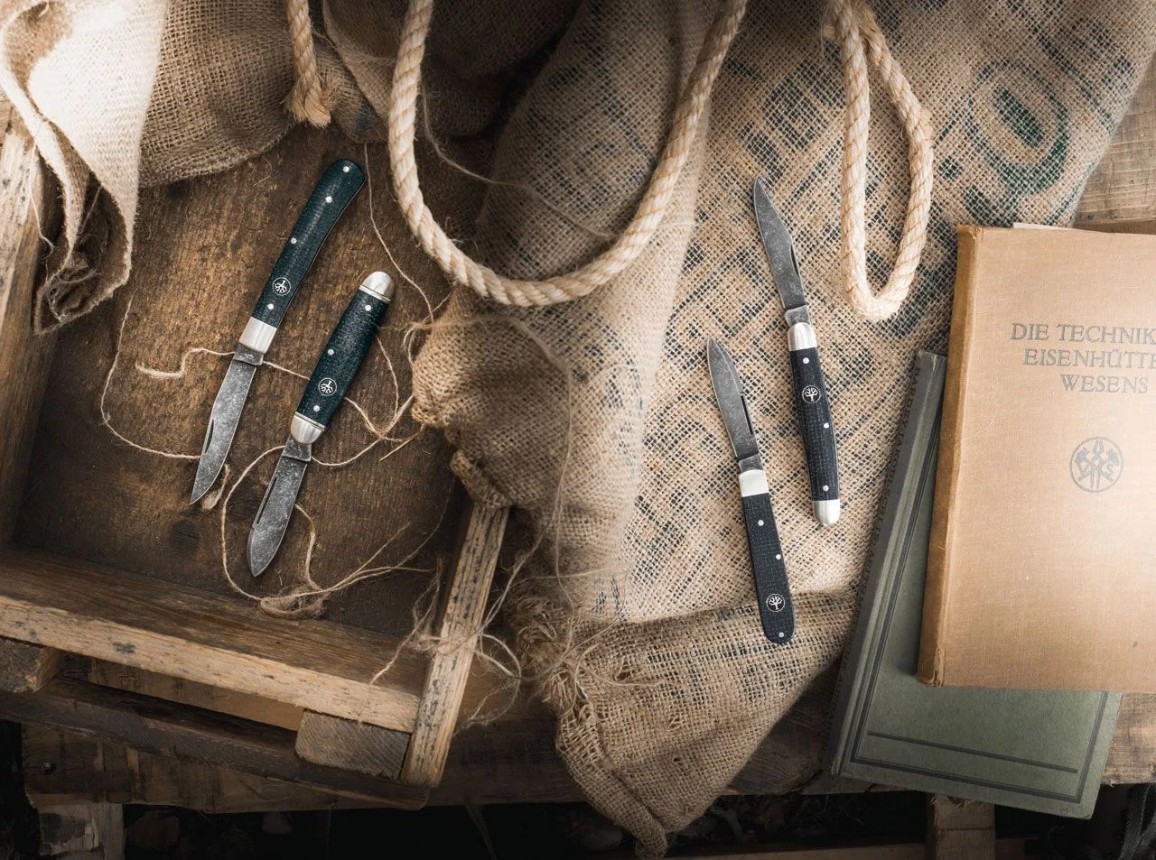 Nóż Böker Solingen Stockman Jute 3 Nóż Böker Solingen Stockman Jute – o1 – 176 mm – SHARPI – zdjęcie 3