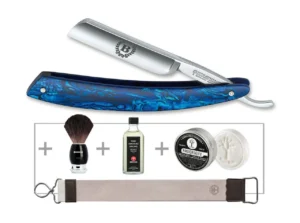 Brzytwa Böker Solingen Paua Set – o1 – Drewno Abalone – SHARPI