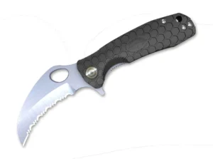 Nóż Honey Badger Claw Small Black Serrated – 8Cr13MoV – 166 mm – SHARPI