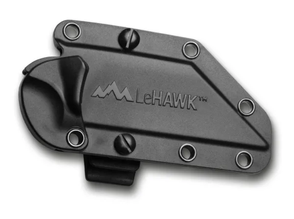 Nóż Outdoor Edge Le Hawk Jak jastrząb, fixed Outdoor Edge Le Hawk opada na swoją ofiarę podczas codziennych zadań związanych z cięciem. Jego ofiary nie mają szans, gdy czarne ostrze wykonane z 8Cr14MoV wbiłja się w nie jak pazury jastrzębia. Antypoślizgowe jimpingi z tyłu ostrza zapewniają dodatkową przyczepność w trudnych zastosowaniach. Rękojeść TPR jest teksturowana i posiada otwór na smycz. W komplecie wysokiej jakości syntetyczna pochwa.