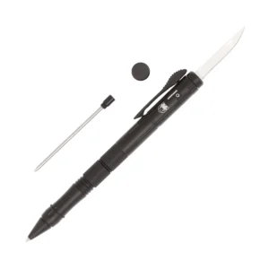 Długopis z nożem CobraTec OTF Pen Knife Black – nierdzewna – 143 mm – SHARPI