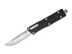 Nóż CobraTec Large Sidewinder OTF Black – D2 - 57-61 HRC – 223 mm – SHARPI