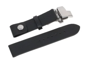 Pasek skórzany Zeppelin czarny 18 mm – Paski – SHARPI