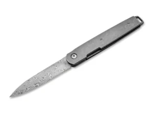 Nóż Böker Plus LRF Damascus – damasceńska (110 warstw) – 180 mm – SHARPI