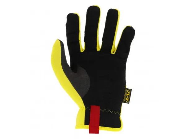 Rękawice Mechanix FastFit YELLOW S Nowa generacja rękawic Mechanix FastFit®, niesamowita kontrola dzięki zastosowaniu syntetycznej skóry o grubości 0.6mm z cząsteczkami węgla, dzięki czemu obsłużysz bez problemu ekran swojego smartfona nie zdejmując rękawic. FastFit® zapewnia idealne dopasowanie, a materiał TrekDry™ zapewni komfort przez długi dzień pracy. Najważniejsze funkcje i elementy rękawicy:Dopasowujący się do kształtu dłoni, oddychający materiał TrekDry® utrzymuje komfort przez cały dzień pracyElastyczne mankiety zapewniają pewne dopasowanieAnatomiczna, dwuczęściowa konstrukcja zapobiega zbijaniu się materiałuZaciśnięta konstrukcja palca poprawia trwałość i wytrzymałość palcówDzięki cząsteczką węgla bez problemu obsłużysz ekrany dotykowe nie zdejmując rękawicySpełnia normę EN388 - 2121XPrzeznaczenie: do użytku ogólnego, konserwacja i naprawa, obsługa sprzętu, dom i ogródMożna prać w pralceWłaściwości: Dzięki cząsteczkom węgla w strukturze materiału, można bez problemu obsługiwać ekrany dotykowe Spełnia normę EN388 - 2121X Deklaracja zgodności CE do pobrania tutaj(ang.)