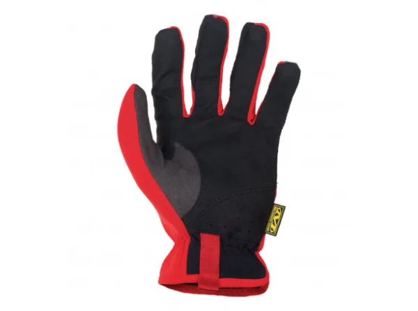 Rękawice Mechanix FastFit RED S Nowa generacja rękawic Mechanix FastFit®, niesamowita kontrola dzięki zastosowaniu syntetycznej skóry o grubości 0.6mm z cząsteczkami węgla, dzięki czemu obsłużysz bez problemu ekran swojego smartfona nie zdejmując rękawic. FastFit® zapewnia idealne dopasowanie, a materiał TrekDry™ zapewni komfort przez długi dzień pracy. Najważniejsze funkcje i elementy rękawicy:Dopasowujący się do kształtu dłoni, oddychający materiał TrekDry® utrzymuje komfort przez cały dzień pracyElastyczne mankiety zapewniają pewne dopasowanieAnatomiczna, dwuczęściowa konstrukcja zapobiega zbijaniu się materiałuZaciśnięta konstrukcja palca poprawia trwałość i wytrzymałość palcówDzięki cząsteczką węgla bez problemu obsłużysz ekrany dotykowe nie zdejmując rękawicySpełnia normę EN388 - 2121XPrzeznaczenie: do użytku ogólnego, konserwacja i naprawa, obsługa sprzętu, dom i ogródMożna prać w pralceWłaściwości: Dzięki cząsteczkom węgla w strukturze materiału, można bez problemu obsługiwać ekrany dotykowe Spełnia normę EN388 - 2121X Deklaracja zgodności CE do pobrania tutaj(ang.)