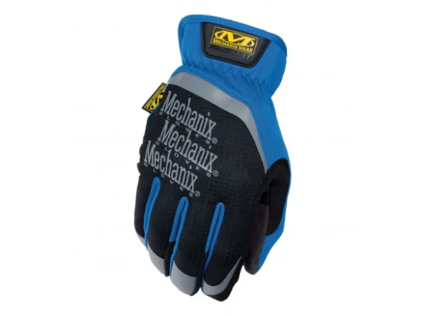 Rękawice Mechanix FastFit BLUE S Nowa generacja rękawic Mechanix FastFit®, niesamowita kontrola dzięki zastosowaniu syntetycznej skóry o grubości 0.6mm z cząsteczkami węgla, dzięki czemu obsłużysz bez problemu ekran swojego smartfona nie zdejmując rękawic. FastFit® zapewnia idealne dopasowanie, a materiał TrekDry™ zapewni komfort przez długi dzień pracy. Najważniejsze funkcje i elementy rękawicy:Dopasowujący się do kształtu dłoni, oddychający materiał TrekDry® utrzymuje komfort przez cały dzień pracyElastyczne mankiety zapewniają pewne dopasowanieAnatomiczna, dwuczęściowa konstrukcja zapobiega zbijaniu się materiałuZaciśnięta konstrukcja palca poprawia trwałość i wytrzymałość palcówDzięki cząsteczką węgla bez problemu obsłużysz ekrany dotykowe nie zdejmując rękawicySpełnia normę EN388 - 2121XPrzeznaczenie: do użytku ogólnego, konserwacja i naprawa, obsługa sprzętu, dom i ogródMożna prać w pralceWłaściwości: Dzięki cząsteczkom węgla w strukturze materiału, można bez problemu obsługiwać ekrany dotykowe Spełnia normę EN388 - 2121X Deklaracja zgodności CE do pobrania tutaj(ang.)