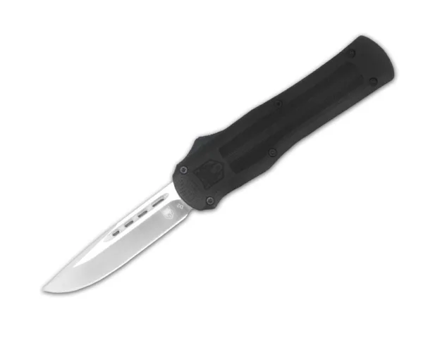 Nóż CobraTec Medium Black G10 CobraTec Medium Black G10 przekonuje ostrzem wykonanym z D2 i strukturalnym uchwytem wykonanym z czarnego G10. Ostrze automatycznie wysuwa się z przedniego uchwytu (z przodu) po przesunięciu suwadła. Z nylonowym etui i klipsem (nachylenie/p).Noże CobraTec posiadają dożywotnią gwarancję producenta na wady materiałowe i jakość wykonania. Produkty CobraTec reklamować można za naszym pośrednictwem. Gwarancja nie obejmuje: zgubienia, uszkodzeń spowodowanych nadużyciem, zaniedbaniem, wypadkami, niewłaściwym ostrzeniem ostrzy, niewłaściwym demontażem lub normalnym zużyciem farby.Uwaga: Noże wysyłane do Europy nie posiadają karty rejestracyjnej, o której jest mowa na stronie producenta.  