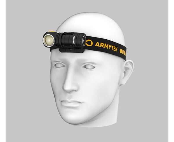 Latarka Armytek Wizard C1 Pro Magnet USB Warm PIERWSZA LATARKA Z SERII WIZARD W FORMACIE MINIWizard C1 Pro to kompaktowa i lekka multi-latarka z profesjonalne zaawansowane sterowanie.Model dla każdej dziedziny, w której waga sprzętu odgrywa ważną rolę: sporty wyczynowe, długie wycieczki piesze, wędkarstwo, do użytku domowego, jako dodatkowe źródło światła na polowania lub podczas operacji specjalnych.Strumień świetlny do 1000 lumenów i zasięg światła do 100 metrów: jasność lampy jest tylko nieznacznie gorsza od charakterystyk większych modeli. Główną różnicą jest żywotność baterii - imponujące w stosunku do swojego rozmiaru miesiące na jednej baterii. Specjalna technologia umożliwia ładowanie dowolnych akumulatorów litowo-jonowych 18350 wewnątrz latarki. Do ładowania służy magnetyczny kabel USB.Wizard C1 Pro montuje się na metalowych powierzchniach za pomocą silnego magnesu w tylnej obudowie, mocuje się solidnie w zaczepie i pasuje do każdego ubrania, paska lub torby za pomocą klipsa. Dodatkowo tylna obudowa latarki posiada otwór na pasek lub brelok do kluczy. Model jest również kompatybilny z uchwytem rowerowym ABM-01 i mocowaniem na kasku AHM-02.WIZARD C1 PRO — MULTI-LATARKA 4 W 1LATARKA CZOŁOWA- Łatwa obsługa jedną ręką, niezawodny uchwyt na czoło;- Jednoczęściowa obudowa bez długich przewodów, awaryjnych gumowych złączek czy zbędnych elementów;- Latarkę można łatwo zainstalować, wyjąć i obrócić w uchwycie o 180°.LATARKA DO CODZIENNEGO UŻYTKU- Kompaktowa;- Wygodny przycisk boczny;- Specjalne anodowanie na mat bez mocnego grawerowania;- Silny wbudowany magnes i niezawodny zdejmowany stalowy klips.LATARKA ROWEROWA- Trwała i lekka obudowa z aluminium lotniczego,- Zwiększona odporność na wstrząsy, nowe sprężyny dla lepszej ochrony akumulatora i sterownika,- Stałe światło bez migotania,- Opcjonalny szybko zdejmowany uchwyt.LATARKA DO KLUCZY- Kompaktowy rozmiar i niewielka waga dla jeszcze wygodniejszego noszenia w kieszeni,- Otwór w tylnej obudowie na kółko na klucze lub pasek na rękęNAJLEPSZE CECHY NAJNOWSZEJ LINII W KOMPAKTOWYM FORMACIENowy układ optyczny i obiektyw TIR: przepuszcza więcej lumenów przy wygodnym szerokim oświetleniu.Maksymalna wydajność diody: osiągnęliśmy imponujące 1000 lumenów.Nowa konstrukcja głowicy: lepsze odprowadzanie ciepła i jaśniejsze światło z większą liczbą lumenów.Powiększony przycisk boczny: naciskanie jest delikatniejsze i wygodniejsze.Unowocześniona elektronika i oprogramowanie układowe: wydłużony czas pracy i zwiększona jasność.Proste sterowanie domyślne: łatwe w użyciu po wyjęciu z pudełka (6 trybów), możliwość przełączenia na profesjonalne zaawansowane sterowanie z 11 trybami.Ulepszone sprężyny: zastosowanie nowych sprężyn w celu lepszej ochrony akumulatora i sterownika oraz zwiększenia wydajności operacyjnej.Stylowa obudowa: matowe anodowanie, elegancki design, branding w nowym stylu korporacyjnym.Nowa magnetyczna ładowarka: latarka ładuje się 2 razy szybciej (1 godz).ZALETY LATAREK Z SERII WIZARD- Pro Wielokolorowe wskazanie temperatury, poziomu naładowania i stanu z możliwością wyłączenia tego ostatniego.- Wygodna szeroka wiązka z całkowicie przeprojektowanego układu optycznego, obiektyw TIR chroniony przed zarysowaniami przez hartowane szkło antyrefleksyjne.- Innowacyjna technologia pozwala na zastosowanie dowolnych akumulatorów 18350 Li-Ion i zapewnia pełną ochronę przed zwarciami nawet w przypadku kontaktu portu magnetycznego z metalowymi przedmiotami.- Aktywna ochrona przed przegrzaniem powyżej +58 °С w czasie rzeczywistym.- Pełna ochrona przed wodą, brudem i kurzem zgodnie ze standardem IP68 — latarka działa dalej nawet na głębokości 10 metrów. Wytrzymuje upadki z wysokości do 10 metrów.- Niezawodny i wodoodporny port magnetyczny.- Pełna gwarancja 10 lat.- Akumulator 18350 Li-Ion (900 mAh) w zestawie.