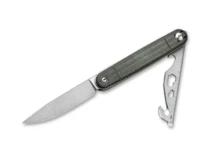 Nóż CIVIVI Crit Micarta Green – Nitro-V – 265 mm – SHARPI