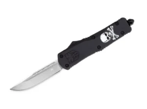 Nóż Cobratec Large Jolly Roger Drop N. S. – D2 - 57-61 HRC – 229 mm – SHARPI