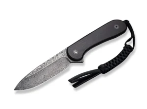 Nóż CIVIVI Fixed Blade Elementum Ebony Damascus – Damasceńska – 215 mm – SHARPI
