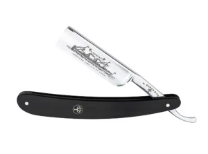 Brzytwa Böker Solingen S.S. Saint Louis – węglowa – heban – SHARPI