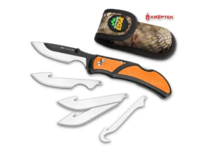 Nóż Outdoor Edge RazorCape Orange 7,6 cm blister – 420J2 – 180 mm – SHARPI