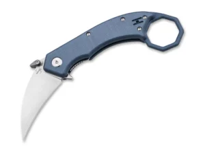 Nóż Böker Plus HEL Karambit Blue/Grey – 154CM – 170 mm – SHARPI
