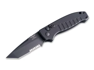 Nóż Hogue 64120 Ballista-I 3.5" TB Matte All Black – 154CM – 203 mm – SHARPI