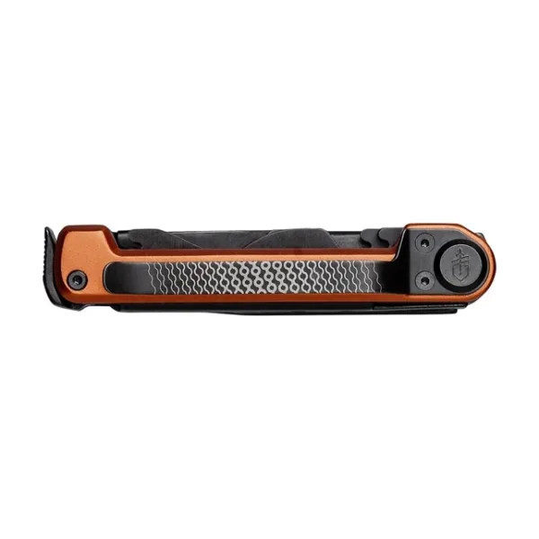 Multitool Gerber ArmBar Trade Orange Jeśli uważasz, że kompaktowe narzędzie wielofunkcyjne nie może pomieścić tego samego narzędzia, co pełnowymiarowe, pomyśl jeszcze raz. Armbar Trade zapewnia maksymalną użyteczność w kompaktowej i przyjaznej dla pracy konstrukcji.Cechy:Ostrze o gładkiej krawędzi 2 1/2" z blokadą ramyWkrętak do końcówek przedłużających 2 1/2" z bitem dwustronnymŁomOtwieracz do butelekMłotekSzydłoPiłaDługość (zamknięta): 91mmDługość (otwarta): 165mmDługość ostrza: 64mmWaga: 88gSzerokość: 18mmOgraniczona dożywotnia gwarancja