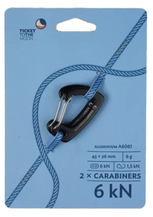 Karabinek TTTM 6kN - zestaw 2szt. – Hamaki i akcesoria – SHARPI