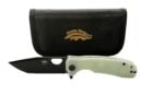 Nóż Honey Badger Tanto Medium Black DLC Jade – 14C28N – 185 mm – SHARPI