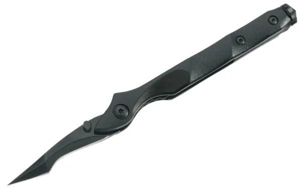 Nóż Böker Plus Urban Survival Intrygujący nóż zaprojektowany przez Jima Wagnera. Niewielkie 4cm ostrze, płaska lecz wygodna rękojeści oraz klips do paska pozwalają na łatwe noszenie. Dodatkowo nóż został wyposażony w wybijak do szyb.