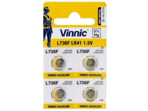 Baterie alkaliczne AG3 Vinnic, 4 szt. blister – Baterie i ładowarki – SHARPI