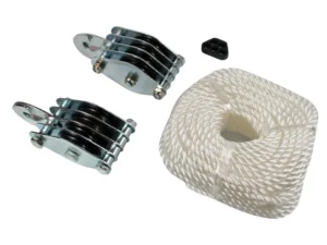 Uniwersalny system bloczkowy z liną do 300 kg – Akcesoria – SHARPI