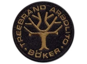 Naszywka/patch Böker, czarna – Akcesoria – SHARPI