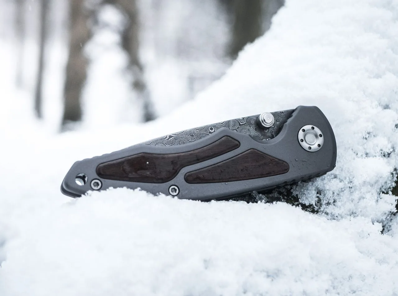 Nóż Böker Solingen Leopard-Damast I 3 Nóż Böker Solingen Leopard-Damast I – damasceńska (300 warstw) – 210 mm – SHARPI – zdjęcie 3