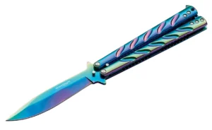 Nóż Magnum Balisong Rainbow – 440A – 225 mm – SHARPI